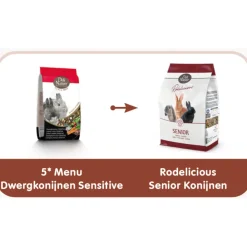 Droogvoer & Zaden<Deli Nature Rodelicious Senior Konijnenvoer 2,5 kg