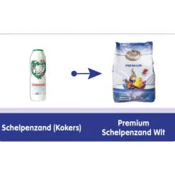 Best Schelpenzand Premium Wit 5 kg Bodembedekking