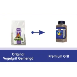 Bodembedekking<Deli Nature Vogel Grit 1,2 kg