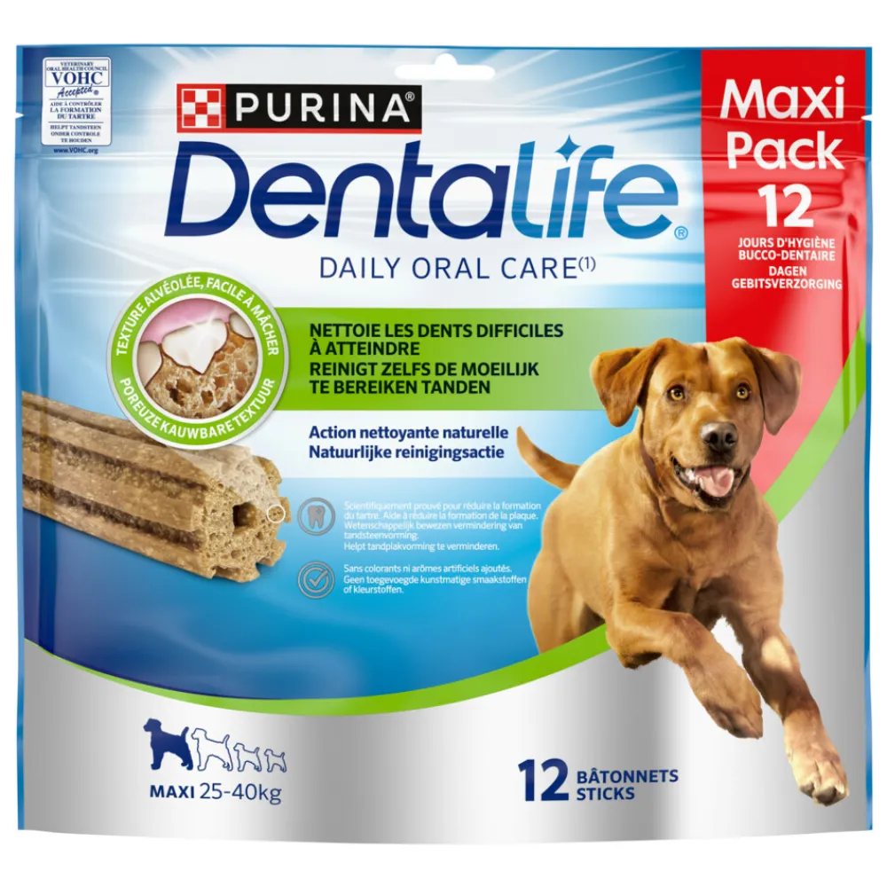 Kauwstaaf Large 25 - 40 kg 12 stuks^DentaLife Best