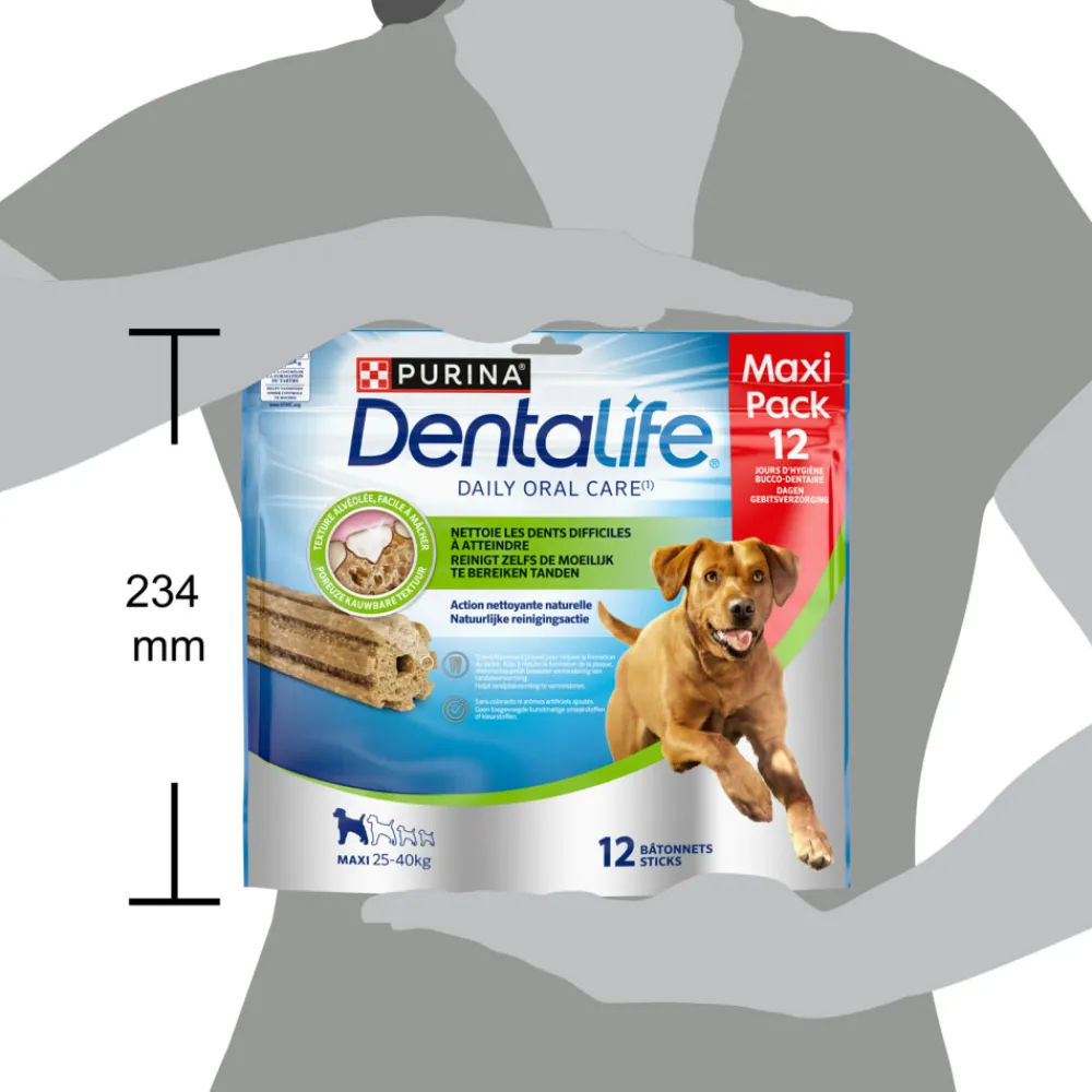 Kauwstaaf Large 25 - 40 kg 12 stuks^DentaLife Best