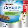 Snacks<DentaLife Kauwstaaf Small 7 - 12 kg 21 stuks