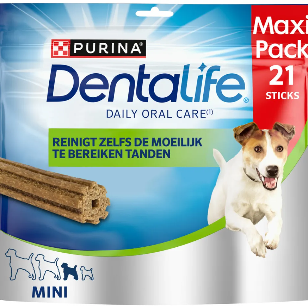 Snacks<DentaLife Kauwstaaf Small 7 - 12 kg 21 stuks