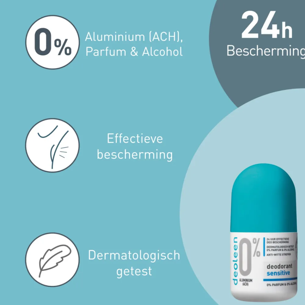 Deodorant Roller 0% Sensitive 50 ml Deodorant