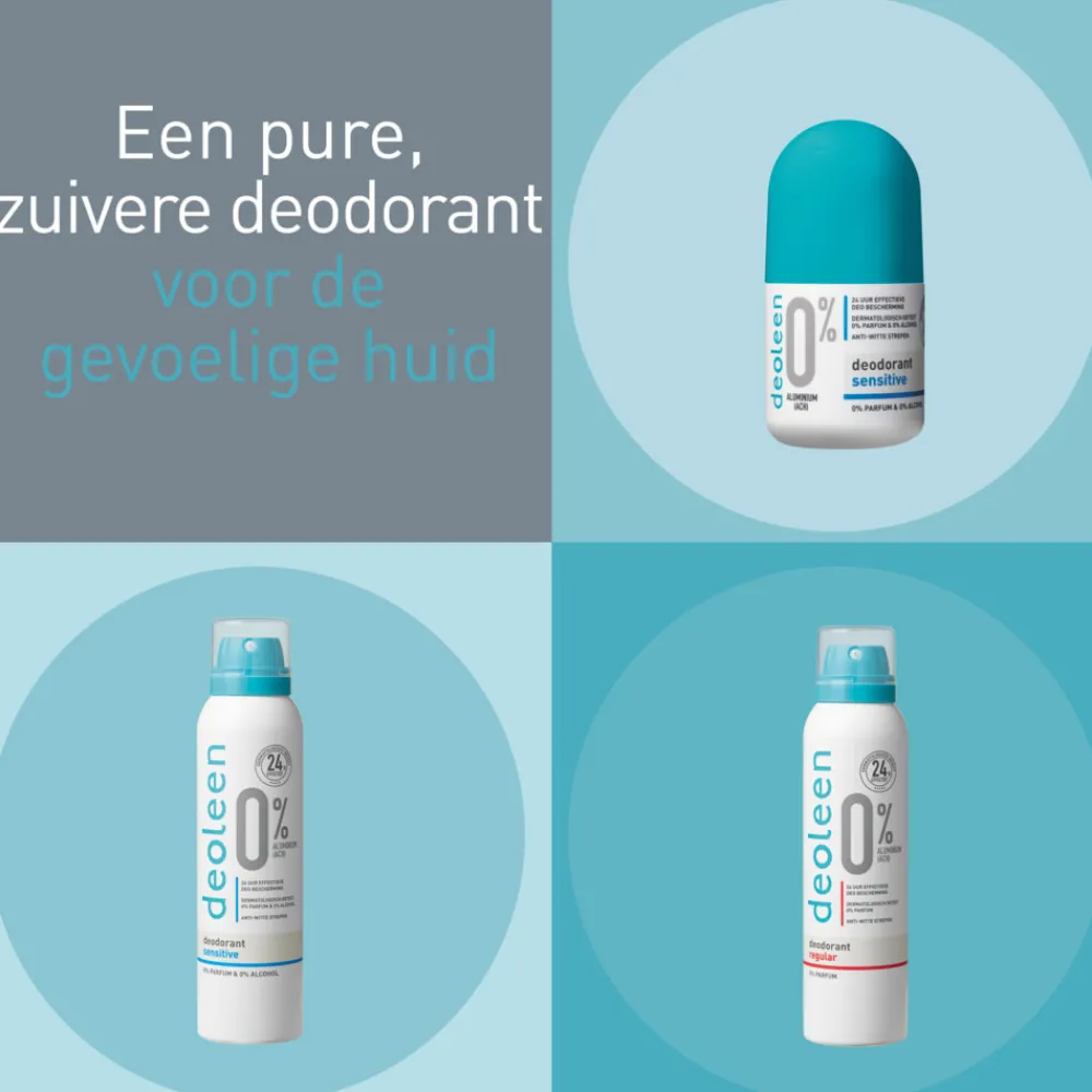 Deodorant Roller 0% Sensitive 50 ml Deodorant