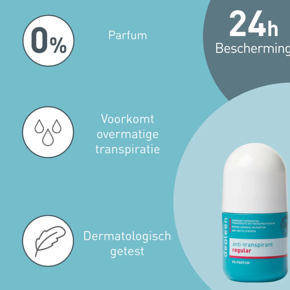 Clearance Deodorant Roller Regular Anti-Transpirant 50 ml Deodorant