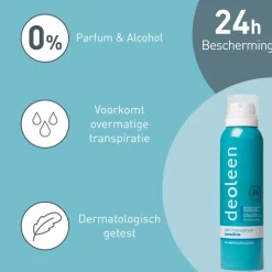 Deodorant Spray Sensitive Anti-Transpirant 150 ml^Deoleen Hot