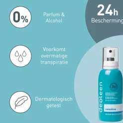 Deodorant<Deoleen Deodorant Verstuiver Sensitive Anti-Transpirant 75 ml