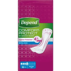 Pads Extra 10 stuks^Depend Sale