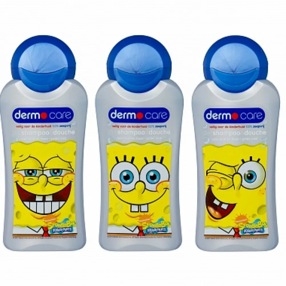 Shampoo & Douche Spongebob 200 ml^Dermo Care Clearance