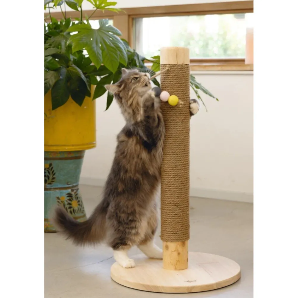 Krabpalen & Meubels<Designed by Lotte Houten Krabpaal Sinora 40 x 40 x 70 cm