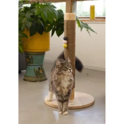 Krabpalen & Meubels<Designed by Lotte Houten Krabpaal Sinora 40 x 40 x 70 cm