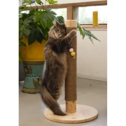 Krabpalen & Meubels<Designed by Lotte Houten Krabpaal Sinora 40 x 40 x 70 cm