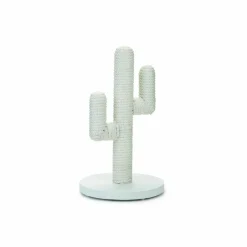 New Houten Krabpaal Cactus Wit 35 x 35 x 60 cm Krabpalen & Meubels