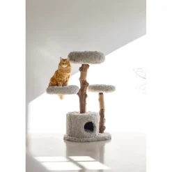 Krabmeubel Hout Ziza 60 x 45 x 100 cm Krabpalen & Meubels