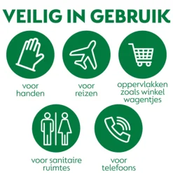Schoonmaakdoekjes<Dettol Hygienische Doekjes 2in1 12 stuks