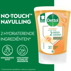 Handverzorging<Dettol No-Touch Handzeep Refill Extra Care Honey & Sheabutter 250 ml