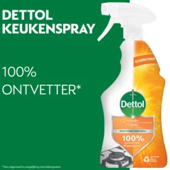 Power Keukenreiniger Spray 500 ml^Dettol Hot