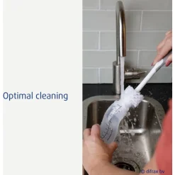 Flessen & Spenen<Difrax Flessenborstel 2 in 1 1 stuk