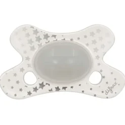 Kraamcadeaus|Flessen & Spenen<Difrax Fopspeen Natural 0+ mnd Glow In The Dark