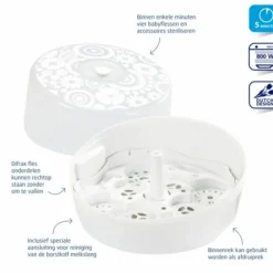 Flessen & Spenen<Difrax Magnetron Sterilisator