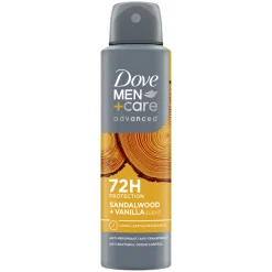 Clearance Deodorant Men+ Care Sandalwood & Vanilla 150 ml Deodorant