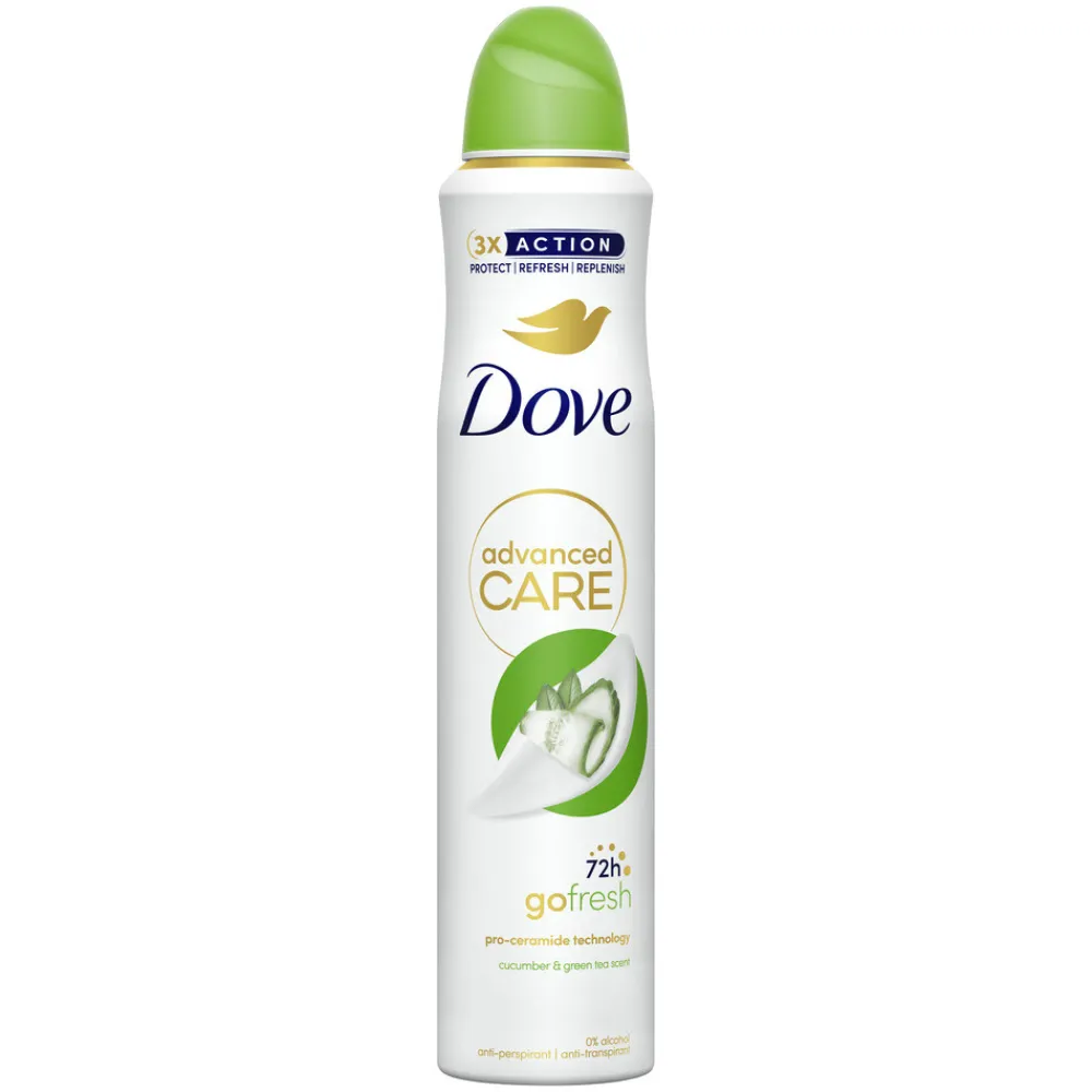 Deodorant<Dove Deodorant Spray Cucumber & Green Tea 200 ml