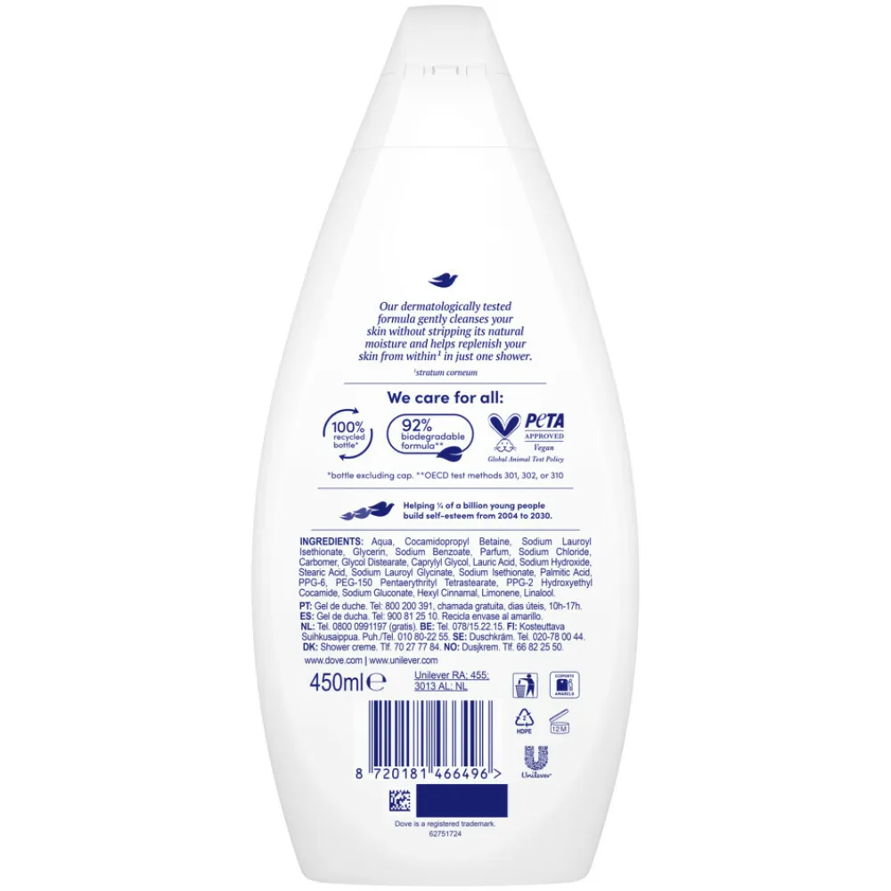Douchecrème Hydrate 450 ml^Dove New