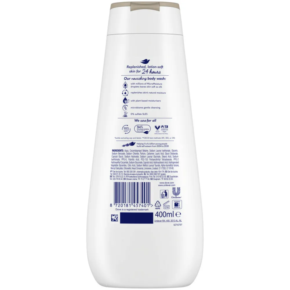 Douchecrème Nourishing Silk 400 ml^Dove Discount