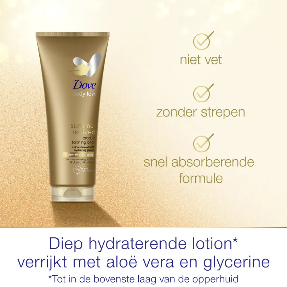 New Zelfbruinende Bodylotion Summer Revived Medium-Dark 200 ml Huidverzorging|Zonbescherming