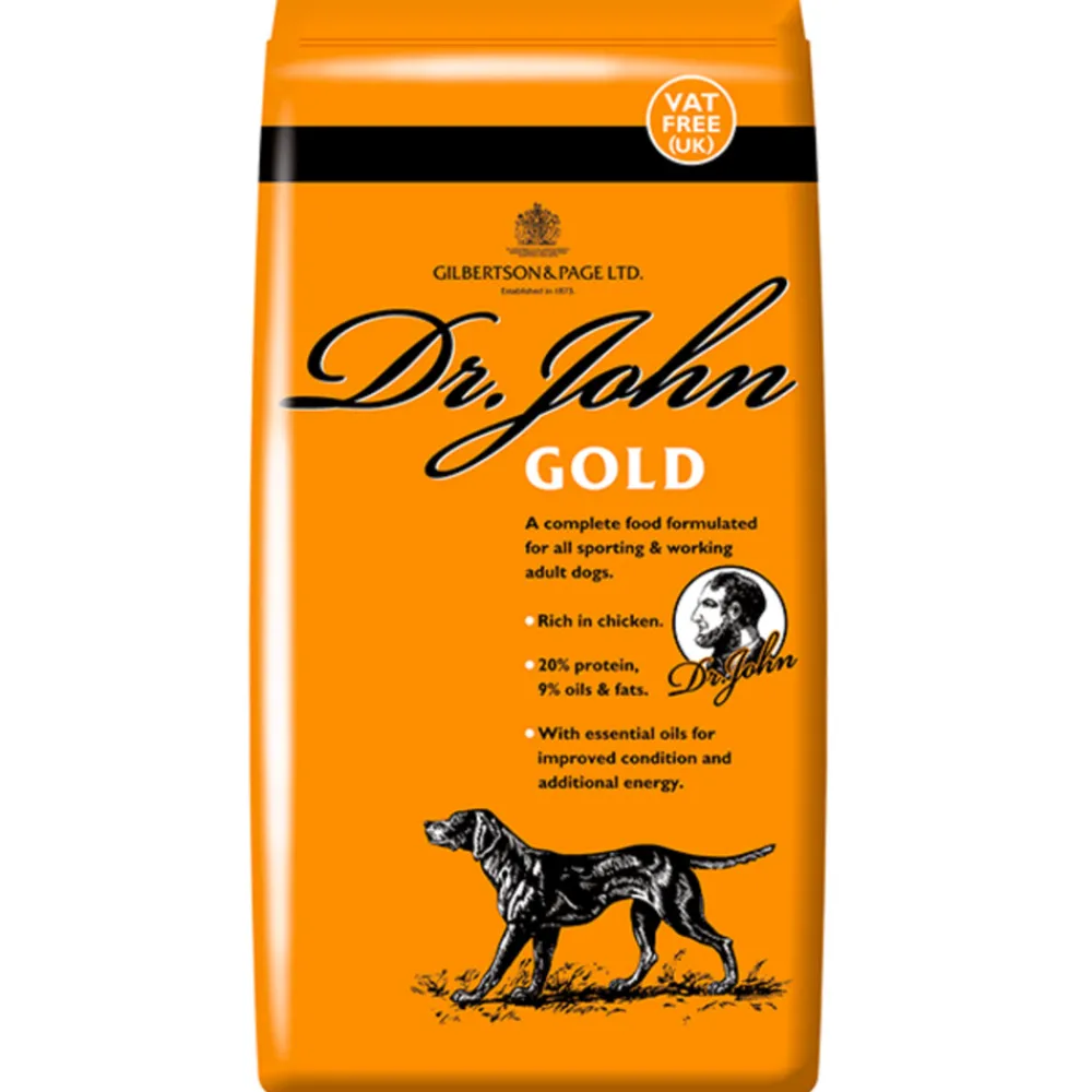 Hondenvoer<Dr. John Gold Hondenvoer 15 kg