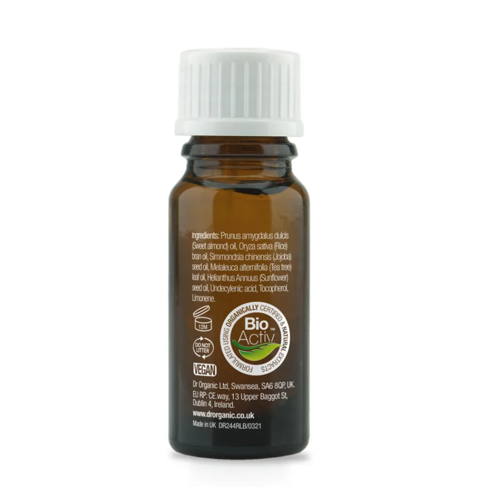 Handverzorging<Dr. Organic Tea Tree Nagel Solution 10 ml