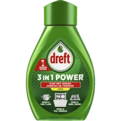 Handafwas<Dreft 3in1 Power Lemon Spray Navulling 500 ml