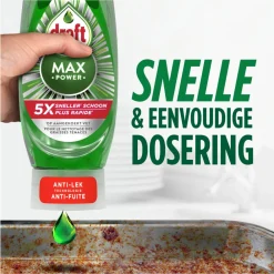 Handafwas<Dreft Max Power Afwasmiddel Original 730 ml
