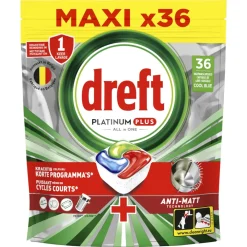 Sale Vaatwastabletten Platinum Plus All In One 36 stuks Machineafwas
