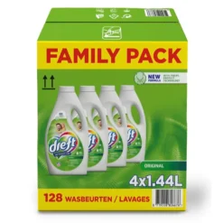 Hot Vloeibaar Wasmiddel Regular Family pack 4 x 32 wasbeurten = 128 wasbeurten Wasmiddel