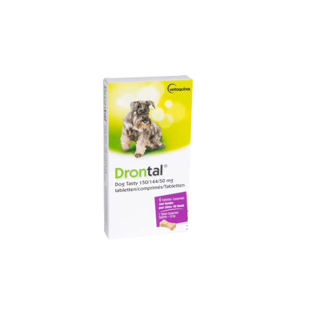Dog Flavour Ontworming Tabletten Vanaf 10 kg 6 tabletten^Drontal