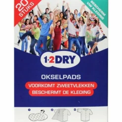 Okselpads Large 20 stuks^1-2Dry Discount