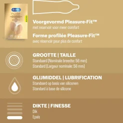 - Extra Safe Condooms 20 stuks & Nude No Latex 20 stuks Pakket^Durex Best