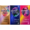 - Nude Extra Lube Condooms 10 stuks, Pleasure Me Condooms 10 stuks & Performa Condooms 10 stuks - Pakket^Durex New