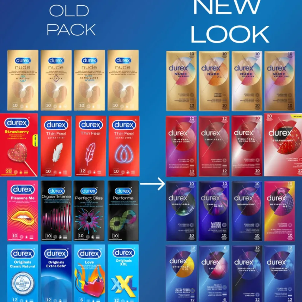 Intieme Hulpmiddelen<Durex - Thin Feel Condooms 20 stuks & Originals Classic Natural Condooms 20 stuks - Pakket