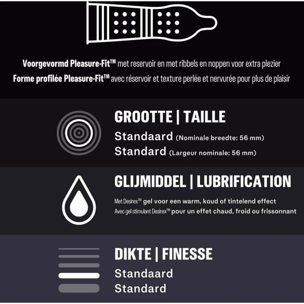 - Thin Feel Extra Lube Condooms 10 stuks & Performa Condooms 10 stuks - Pakket^Durex New