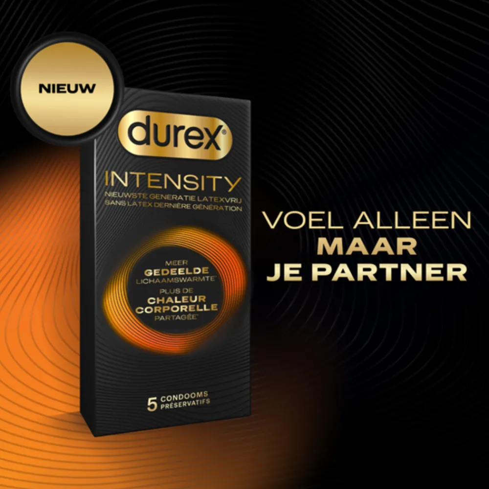Intieme Hulpmiddelen<Durex Condooms Intensity 5 stuks