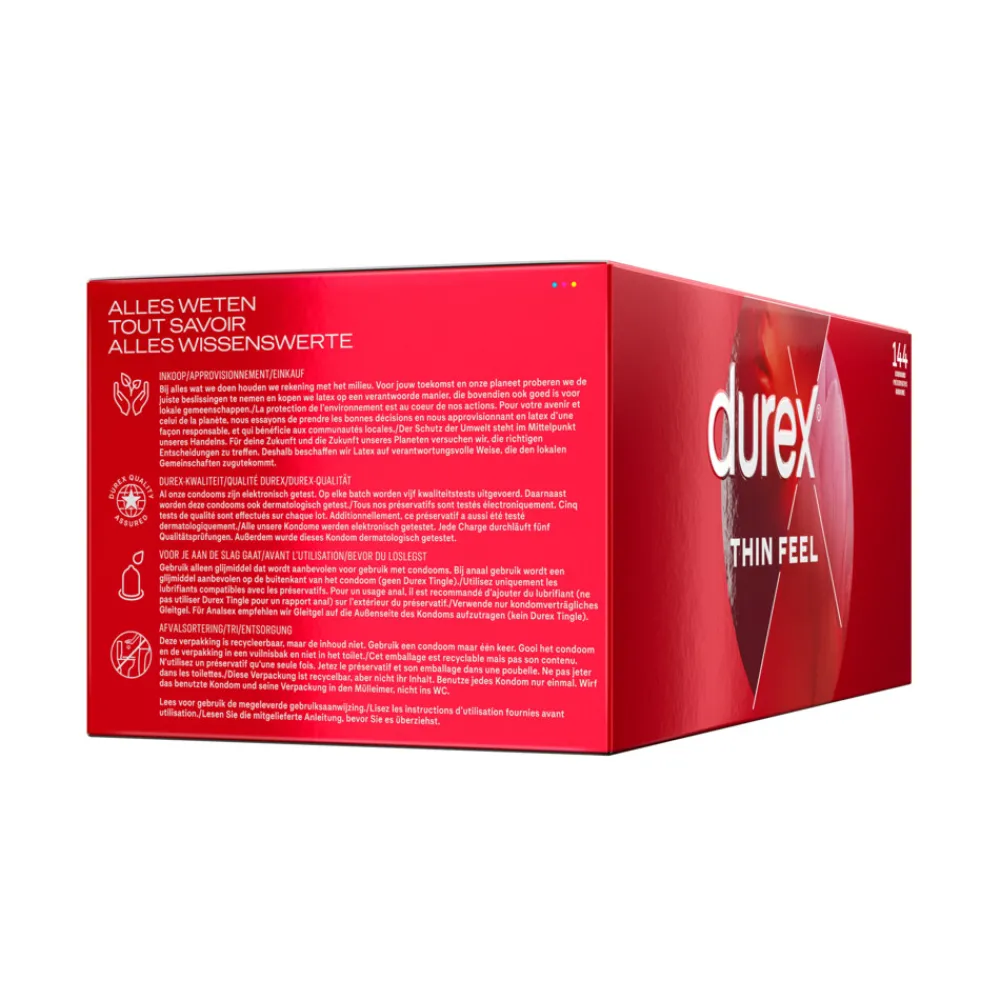 Intieme Hulpmiddelen<Durex Condooms Thin Feel 144 stuks