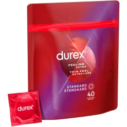 Condooms Thin Feel met Extra Glijmiddel 40 stuks^Durex