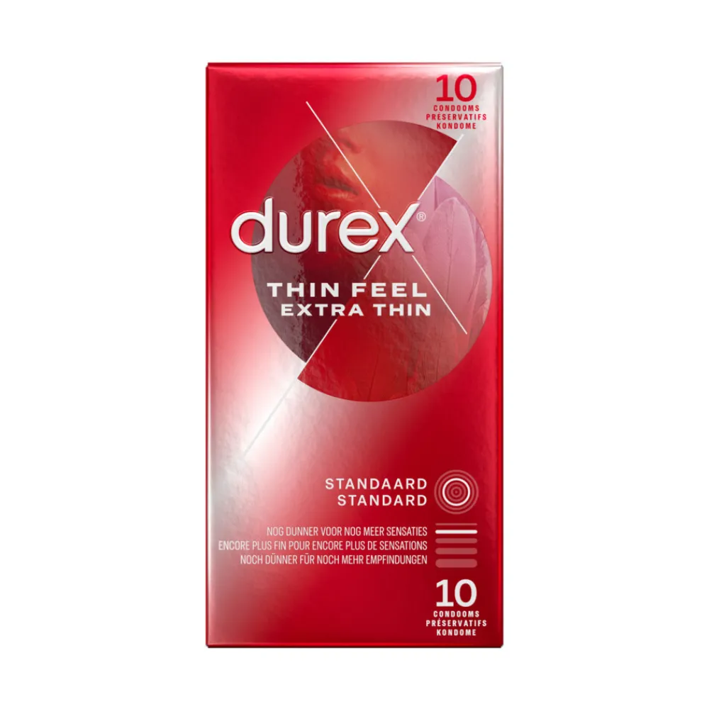 Intieme Hulpmiddelen<Durex Condooms Thin Feel Extra Dun 10 stuks