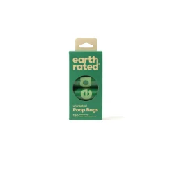 Halsbanden & Uitlaten<Earth Rated Eco Poepzakjes Geurloos 8 x 15 zakjes