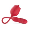 Voor Haar<Easytoys Clitoris Vibrator met Stotende Dildo The Rose