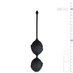 Voor Haar<Easytoys Dubbele LoveBalls Zwart 1 set