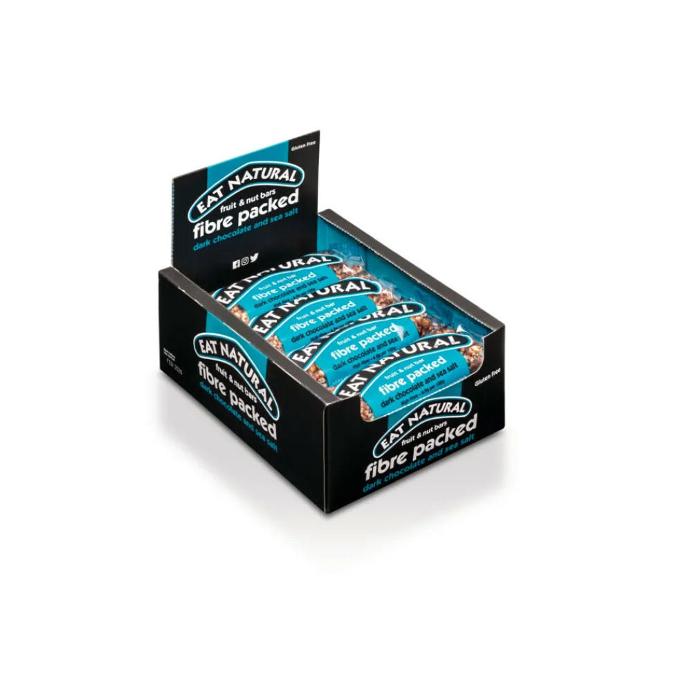 Clearance Noten Bar Pure Chocolade & Zeezout 12 x 45 gr Snacks|Glutenvrij